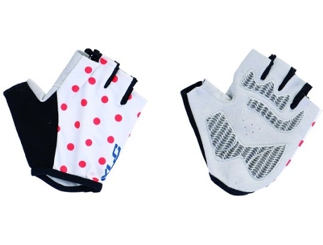 Guantes XLC Cg-Suantes Blanco Puntos Rojo (Xl)