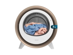 Cecotec Secadora Compacta De Evacuación 3 Kg Bolero Dresscode Dry 3500v Gold 8 Programas Clase A Secado Automático Inteligente