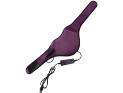 Cinturón Cervical Calefactable Usb, Masajeador Eléctrico De Infrarrojos Lejanos Con Bolsillo De Moxibustión Integrado.