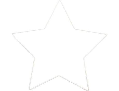 Adorno de Navidad RICO DESIGN Estrella metalizada