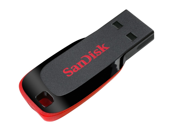 Pen USB SANDISK Cruzer Blade (128 GB - USB 2.0)