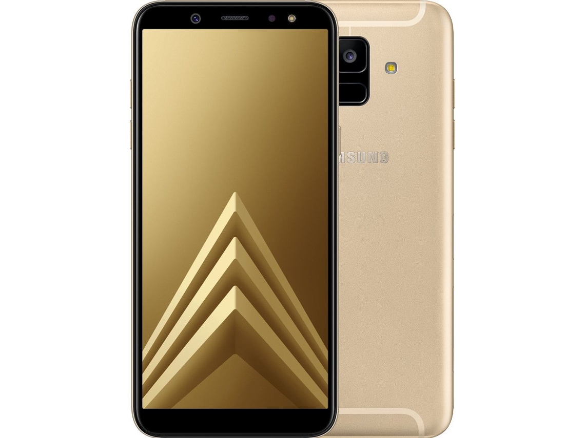 Smartphone SAMSUNG Galaxy A6 (Reacondicionado Marcas Mínimas - 32 GB - Dorado)