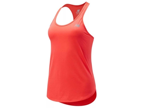 Camiseta de Mujer para Running NEW BALANCE Accelerate Naranja (S)