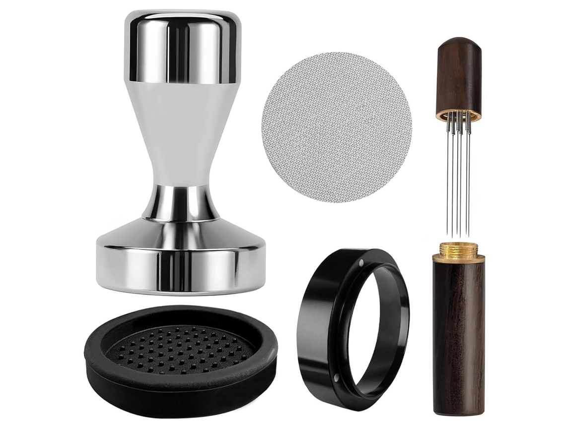 Kit de accesorios para prensador de café expreso Gertiz de 51 mm