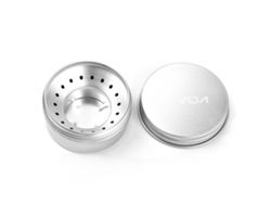 Hornillo Portátil De Alcohol De 40 Ml Para Acampada Con Paravientos, Ideal Para Senderismo Y Supervivencia.