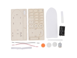 Ats-kit De Barco De Madera Para Construir, Modelo Diy Con Remos, Juego Científico Y Manual Para Niños De Primaria