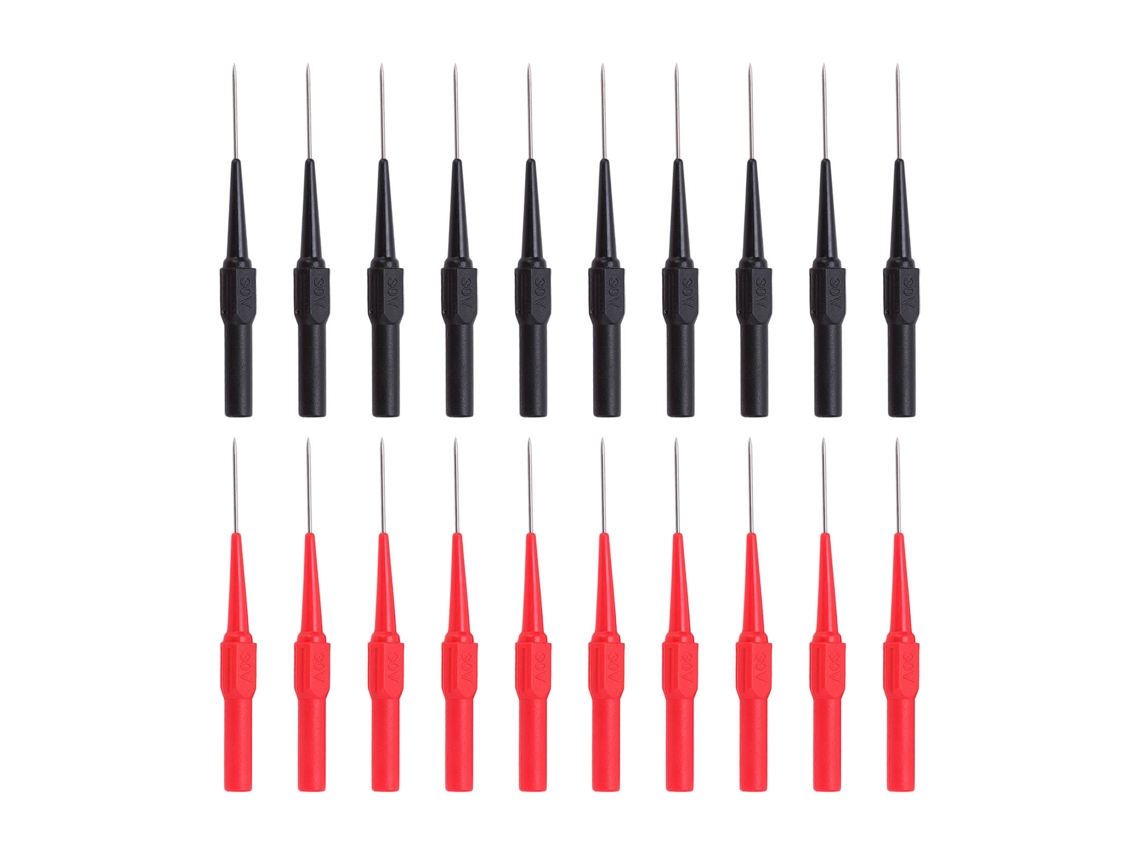 10 Pares De Sondas De Prueba De Taladro De 26,010 Mm, 30 Vca-60 Vcc, 10 A Para Reparación De Automóviles