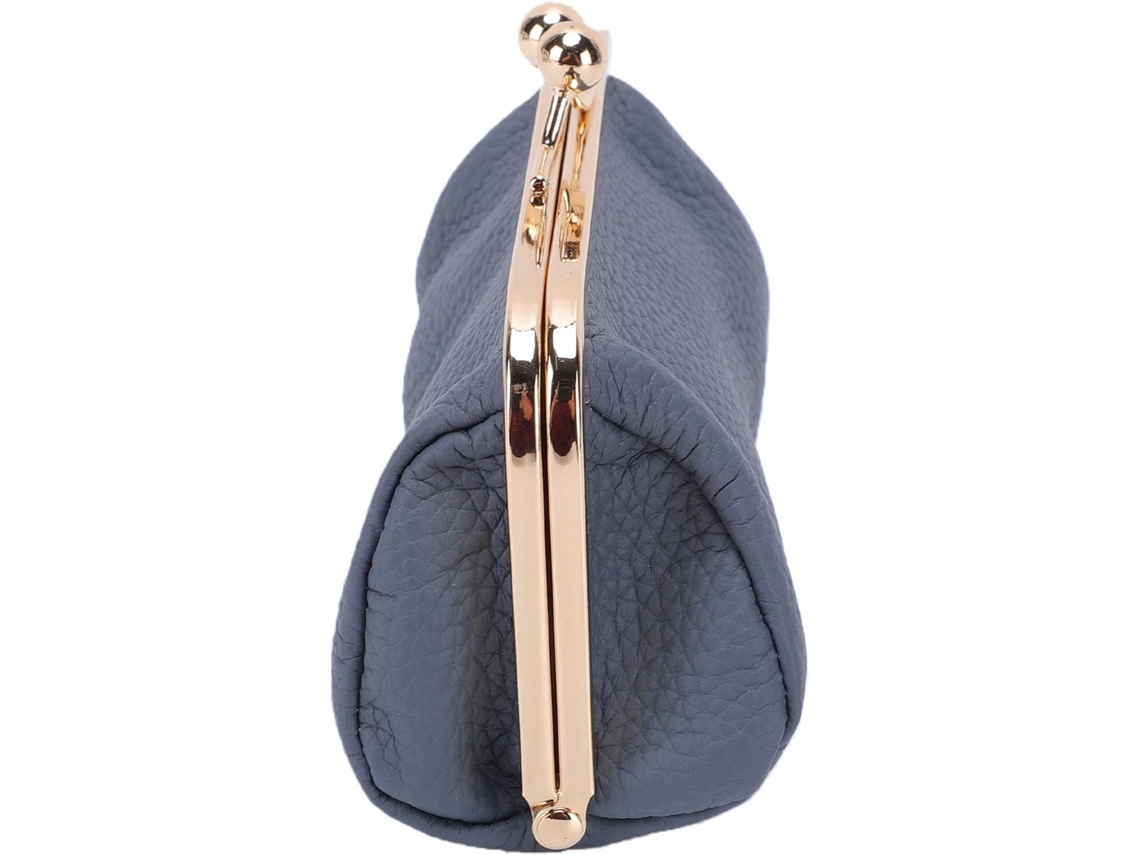 Neceser Con Cremallera Y Espejo, Estuche De Viaje Compacto De Piel Sintética Con Espejo.