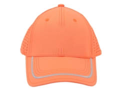 2026-gorra De Golf De Algodón Con Red Transpirable Bloqueador Solar Absorbe Sudor Ajustable Naranja