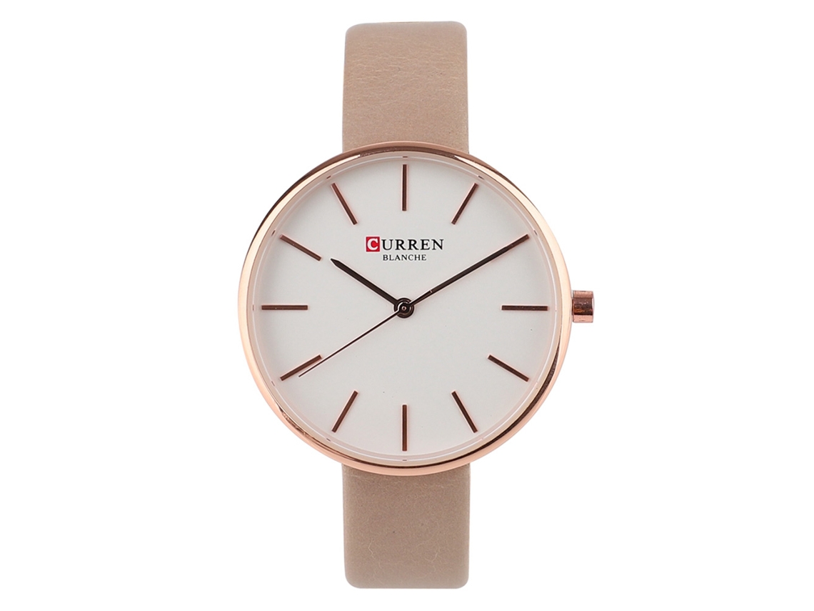 Reloj De Moda Para Mujer, Analógico De Cuarzo Resistente Al Agua, Aleación C9042l