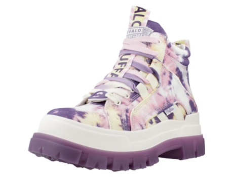 Zapatos de Mujer BUFFALO Aspha Nc Mid Tecido Morado (39)