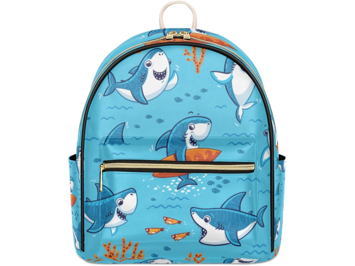 Mochila Tropicallife Piel Divertida Para Mujeres Niñas Niños Mochila Escolar Viaje Bolso Hombro Informal Va
