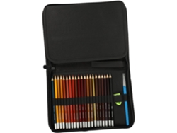 Lápis De Cor Para Adultos, Aquarela, Portátil, Multifuncional, Material Para Artistas