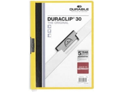 Carpeta DURABLE Duraclip 30 (Transparente - PVC - A4)