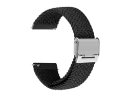 Correa Pulsera Trenzada Flexible para Ticwatch Pro 3 Gps Negro