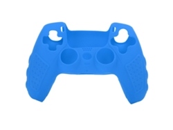 Capa De Proteção Anti-derrubada De Silicone Para Controle Ps5 Com Grip Anti-deslizante Em Azul