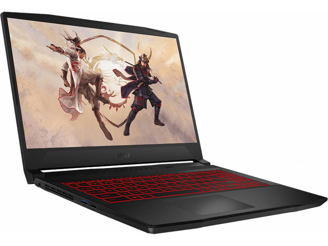Portátil Gaming MSI GF66 12UGS-663XES Katana (Intel Core i7-12700H - RAM: 16 GB - 1 TB SSD - NVIDIA GeForce RTX 3070 Ti - 15.6'')