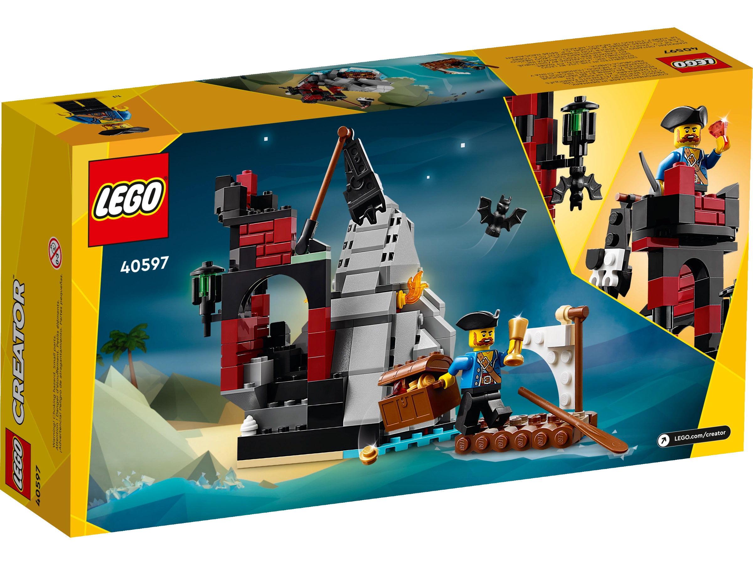 Lego Isla Pirata Espeluznante 40597