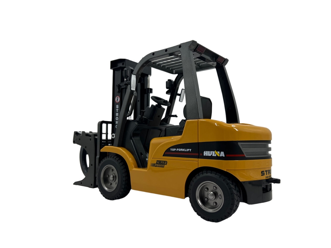Carretilla Elevadora Rc 1577huina 1577 1/14 Simulación Ingeniería Semi-aleación Rtr Efectos Sonido 4 Iluminación Juguetes Niños