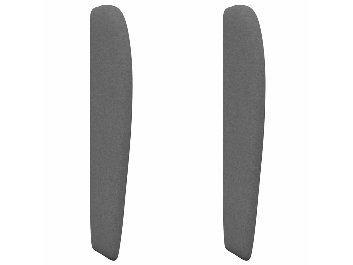 Maison Exclusive - Oreja De Cabecero Gris Tenue 80 X 23 X 6 Cm Tela