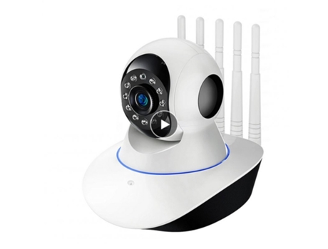 HD 5mp Cámara IP inalámbrica Cctv 5G Wifi Videocámara Seguridad Vigilancia Cam Blanco