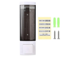 Dispensador manual de jabón líquido de pared Rosewell para baño, de una sola taza, para champú y limpieza de manos.