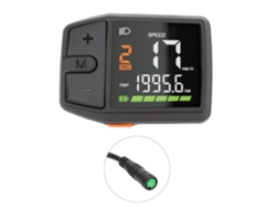 Vlrla-panel De Pantalla Oled De 2 Pulgadas Para Bicicleta Eléctrica Resistente Al Agua Dz41 Para Motor De Tracción Media Protocolo Uart