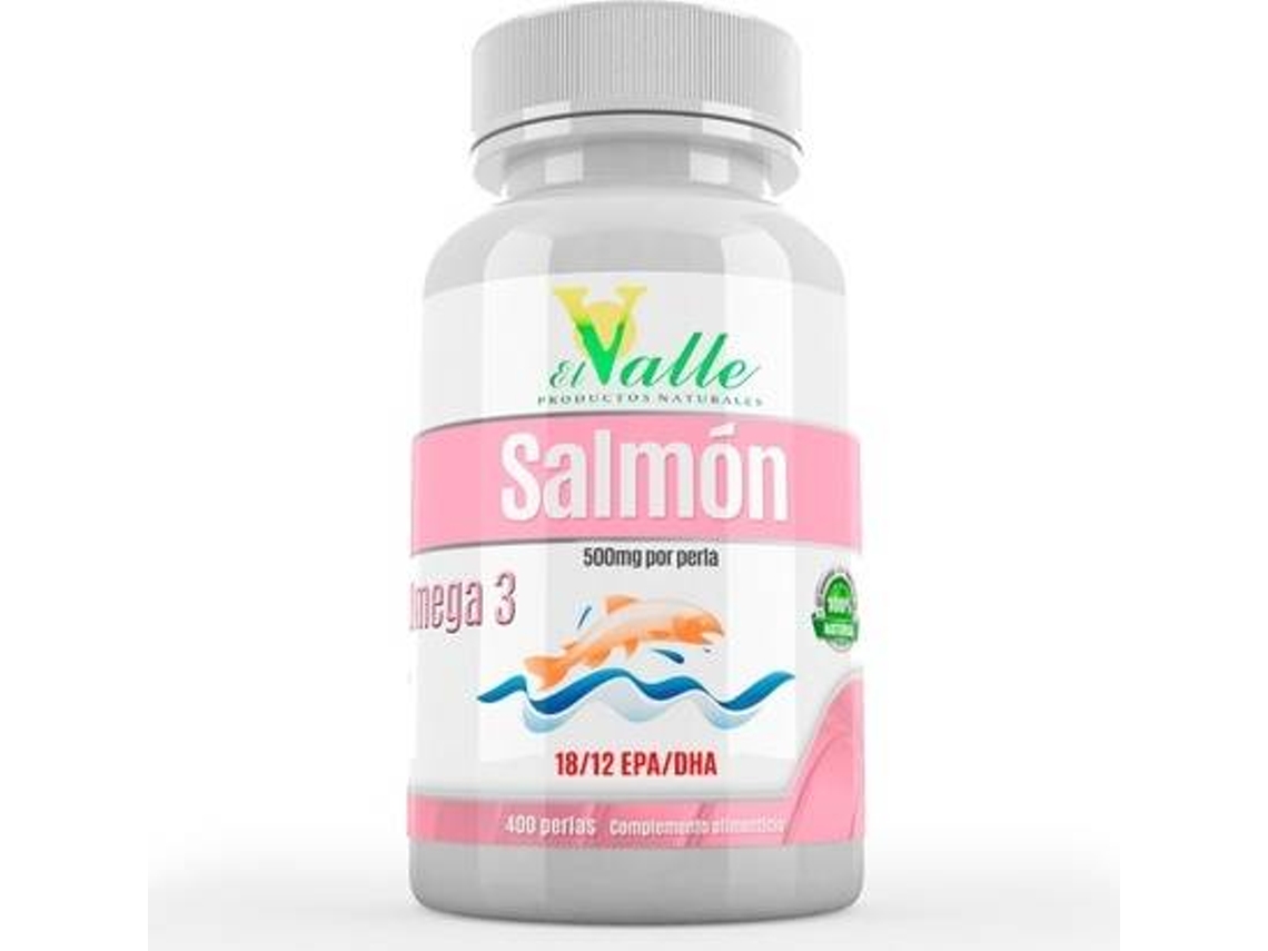 Complemento Alimentar EL VALLE Salmão Ómega (400 pérolas)