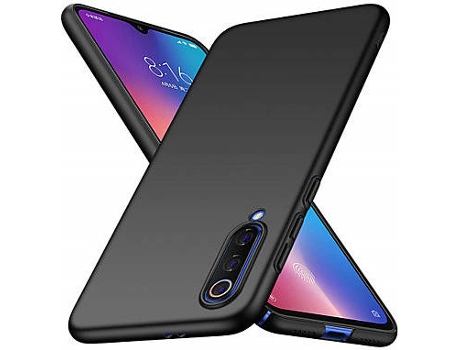 Carcasa Xiaomi Mi 9 G4M Rígida y Fina Negro
