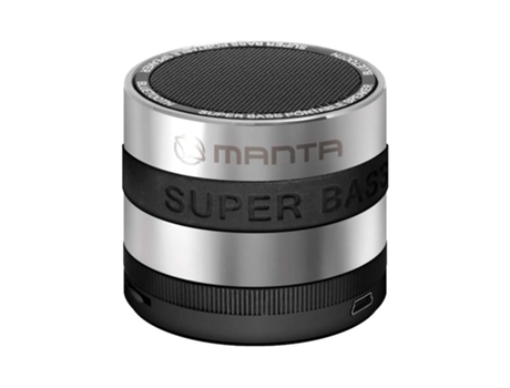 G-Ma407 :Altavoz Bluetooth Metálico Portátil 3W Usb/Sd/Aux/Fm/Bat/Mic