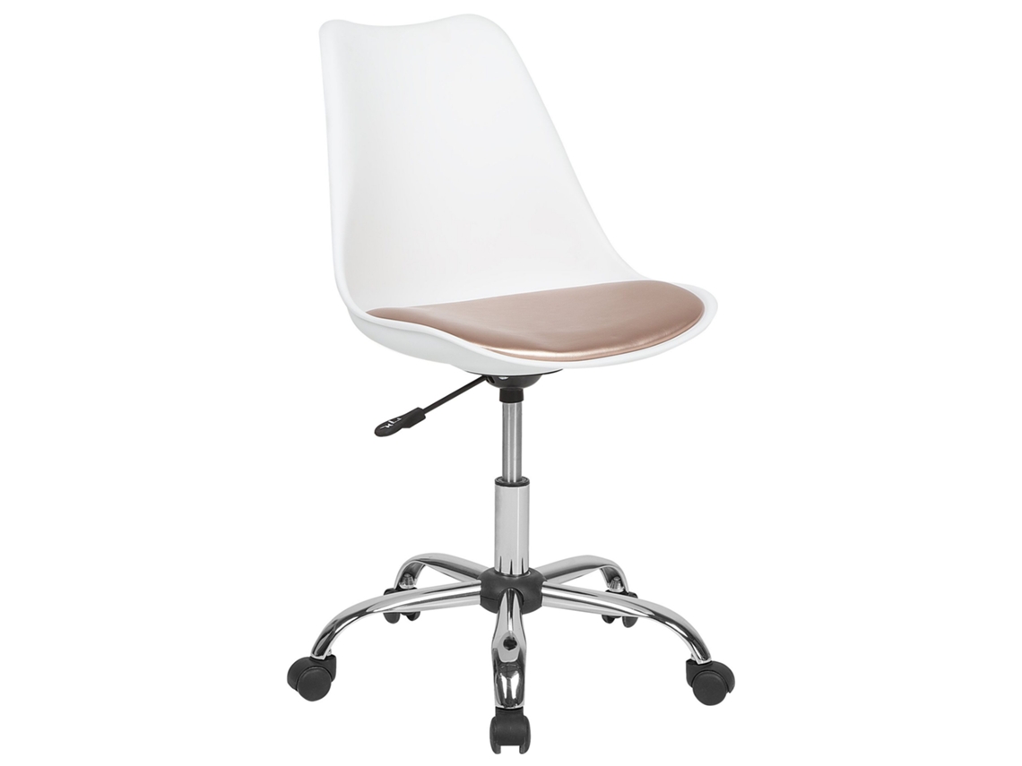 Silla de Escritorio Operativa Dakota II (Blanco - Polipropileno -60x60x79-89 cm)