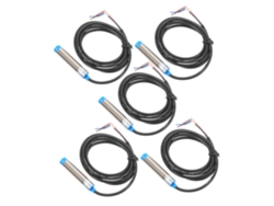 Sensores De Proximidad Inductivos De 5 Piezas Con Cable, Detector Sin Contacto Para Máquinas