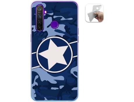 Carcasa Realme 5 Pro TUMUNDOSMARTPHONE Camuflaje 03 Multicolor