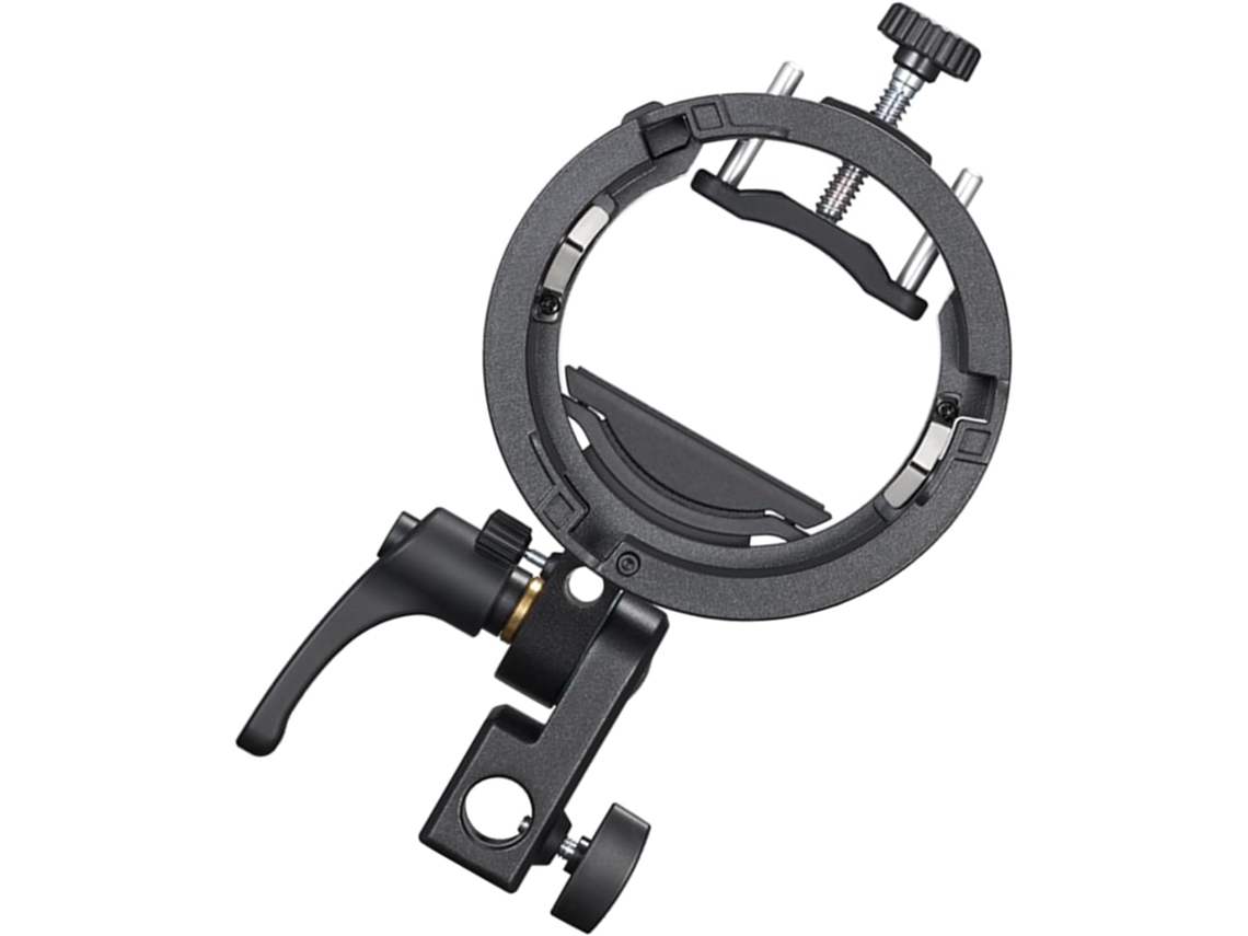 Versatilidad: Soporte De Flash En Forma De S Para Los Modelos V1 Y V860iii, Estable Y Resistente A Las Vibraciones.