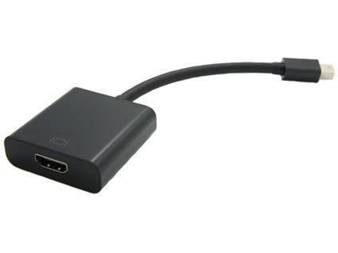 Adaptador HDMI NILOX NX080200110 Mini DisplayPort HDMI Negro