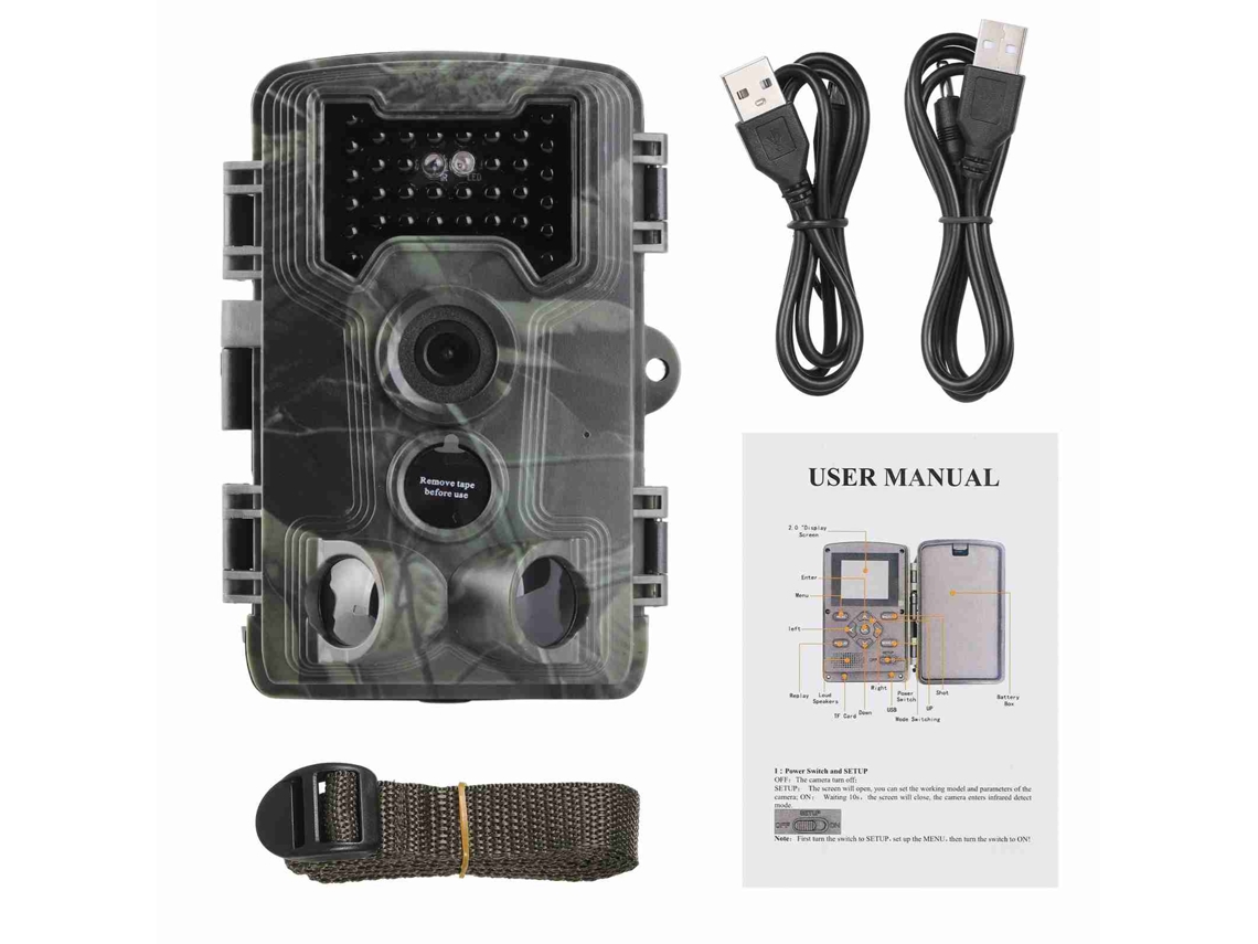 2026-cámara De Caza Trail 1080p Con Disparo 0.3-0.6s Ip66 Resistente Al Agua Para Vida Silvestre Al Aire Libre