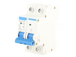 Disyuntor Miniatura De 2 Polos Dz47-63, 20 A, 400 Vca, Para Instalaciones Eléctricas Y De Energía Solar.
