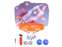 Bj-aro De Basquete Para Crianças Interior Sem Furo Suspenso Brinquedo Cesta Altura Ajustável Com Tábua Estilo B