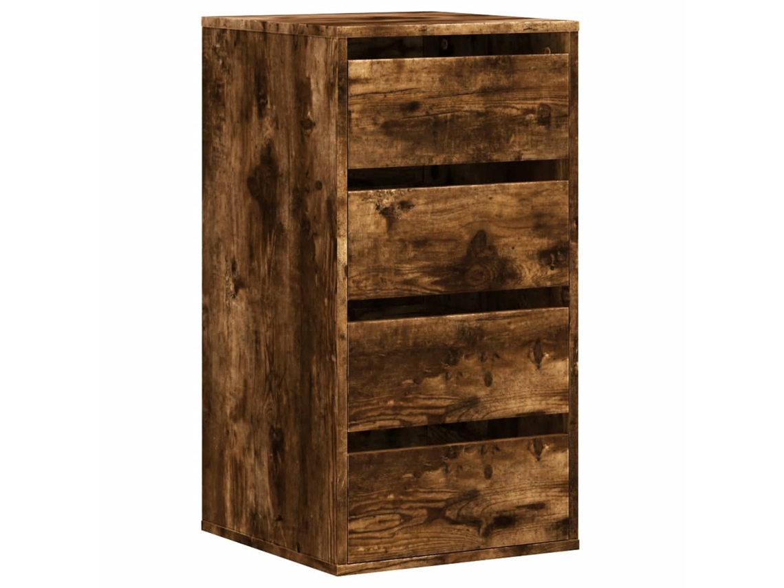 Cómoda en derivados de madera de roble ahumado MAISON EXCLUSIVE 40x41x76 cm