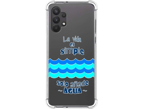 Carcasa Samsung Galaxy A32 4G TUMUNDOSMARTPHONE Agua Multicolor