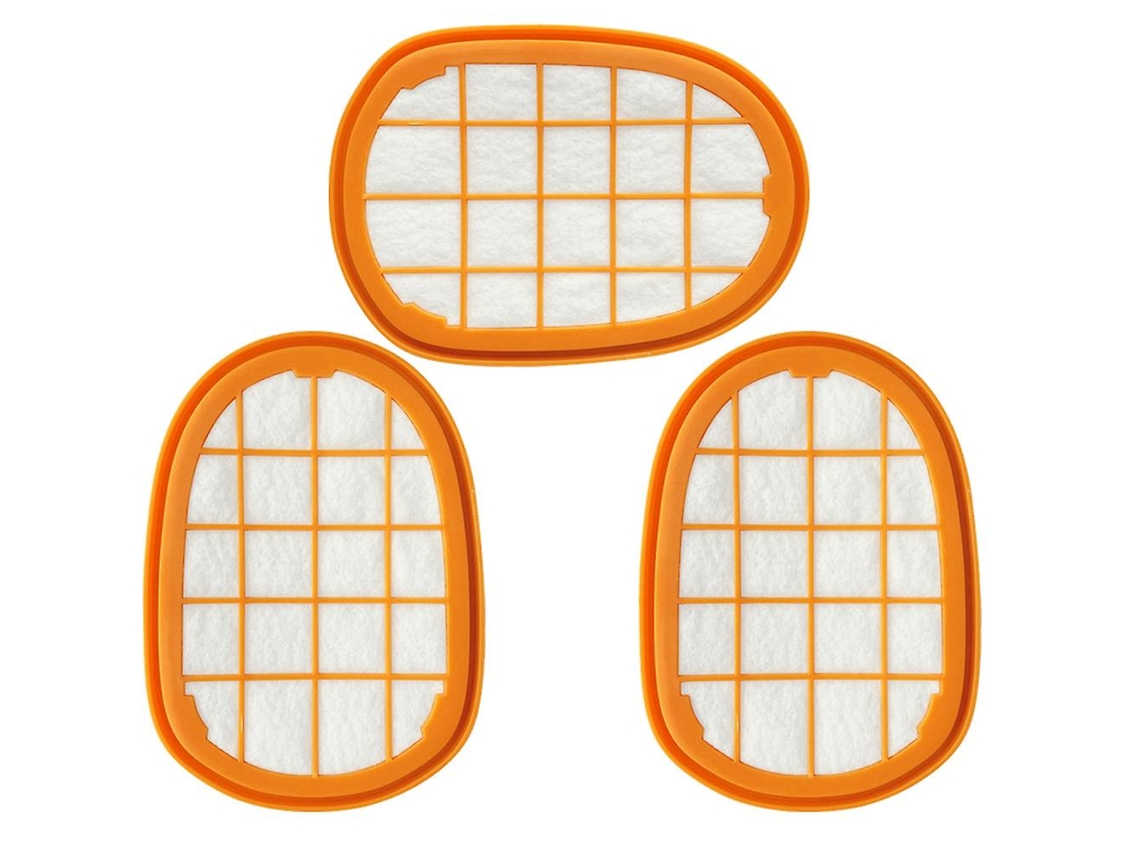 3pcs filtro de poeira de algodão para philips fc6812 6814 6823 6827 6908 vácuo