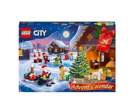 LEGO 60352 Ciudad: Calendario de Adviento (5 años - 287 Piezas)
