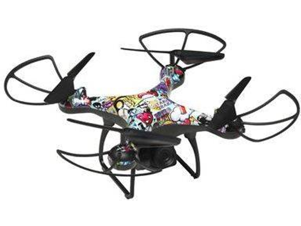 Mini Drone DENVER Dch-350 (1 MP - Autonomía: 22 minutos - Multicolor)
