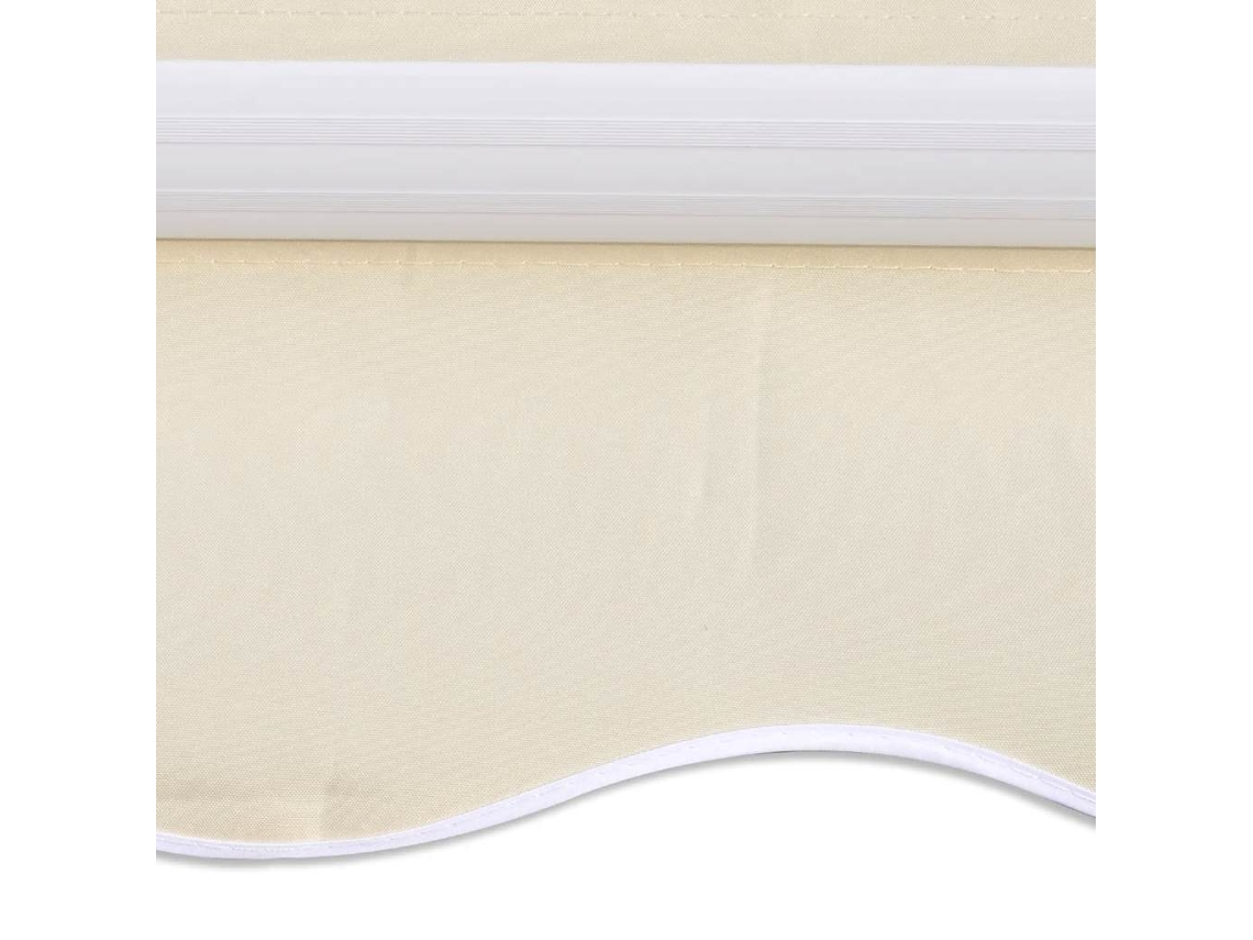 Maison Exclusive - Toldo Plegable Motorizado 400 Cm Crema
