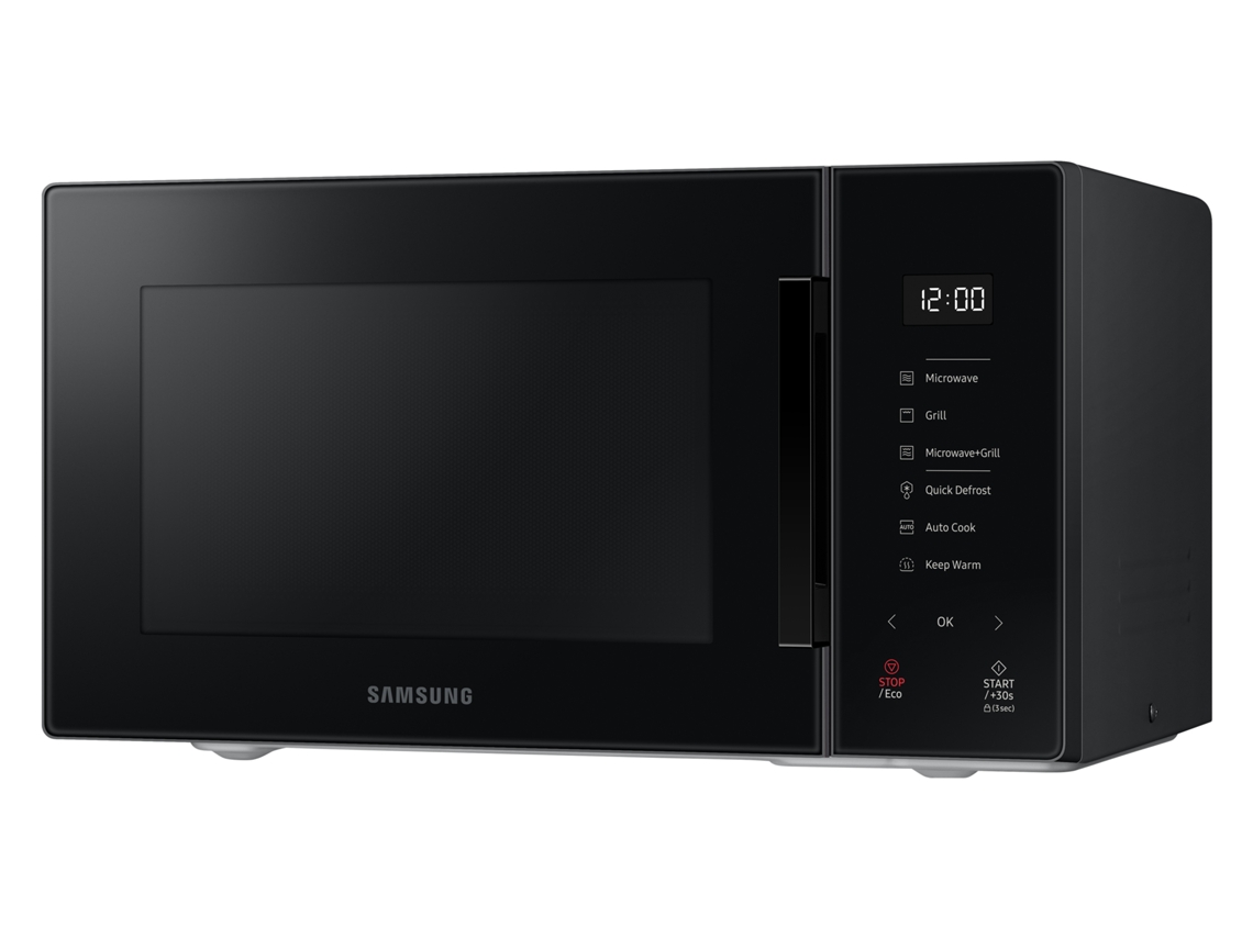 Microondas SAMSUNG MG23T5018AK/ET (23 L - Con Grill - Negro)