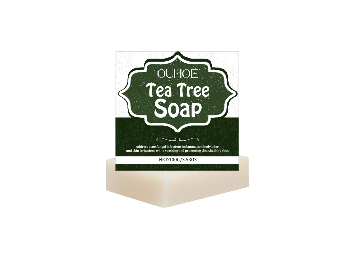Jabón limpiador para el control de la grasa con aceite de árbol de té