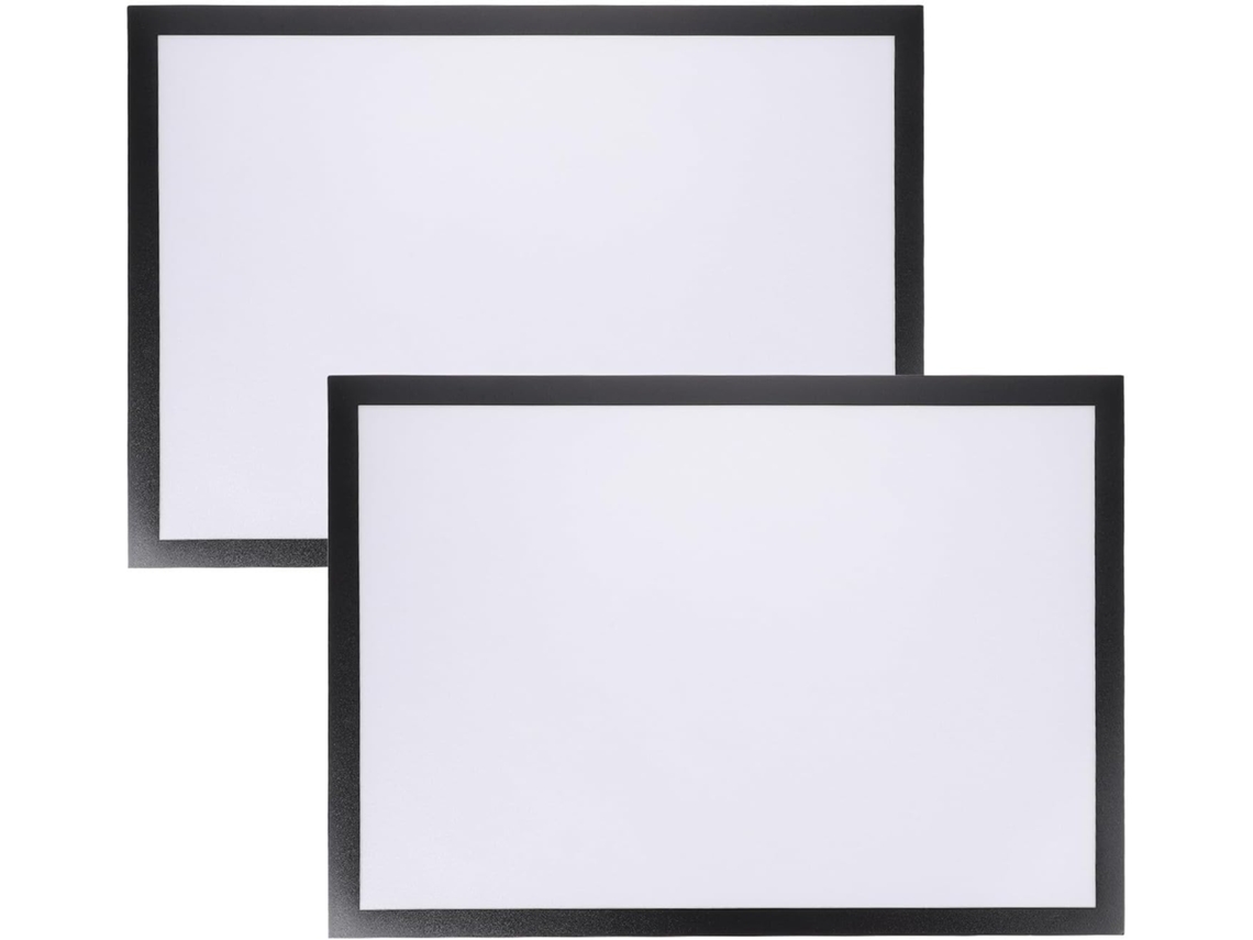 Marco Fotos Magnético Autoadhesivo Tamaño A3 Color Negro 2 Unidades Ideal Exhibir Pinturas Diamantes Perfecto