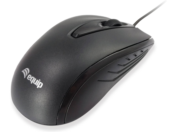 Ratón EQUIP 245107 (Óptico - USB - tipo A - 1000 dpi - Ambidiestro)