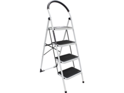 Escalera de 4 piezas de acero con goma - Mader® | Ferretería