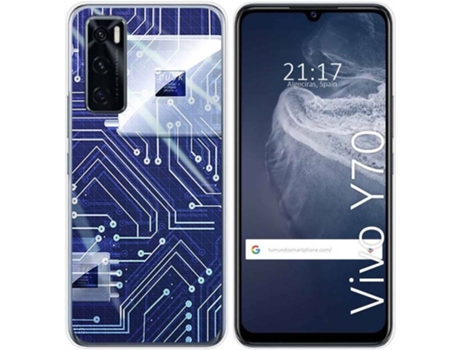 Carcasa Vivo Y70 TUMUNDOSMARTPHONE Circuito Multicolor